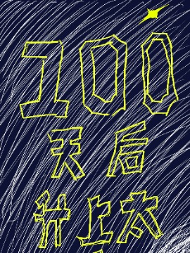 100天后升上太空海报